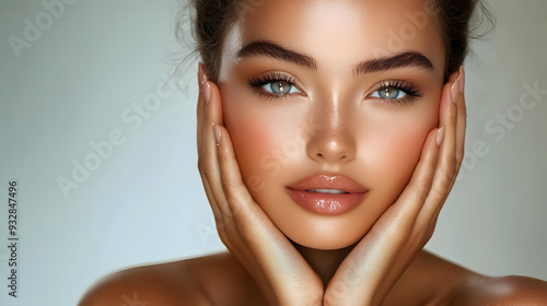 Close-up portrait of a youn...