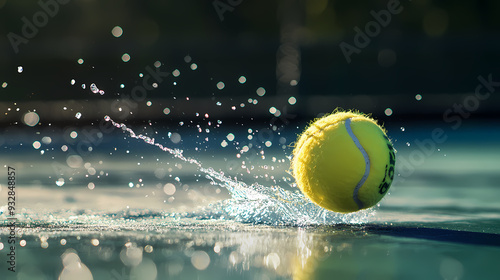 Tennis sports background