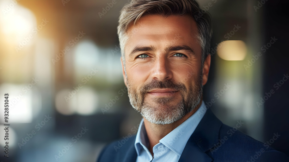 Confident businessman with a friendly smile, looking directly at the camera. Confident businessman with a friendly smile, looking directly at the camera.