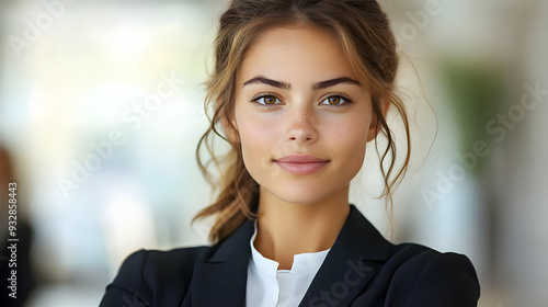 Confident young woman in a ...