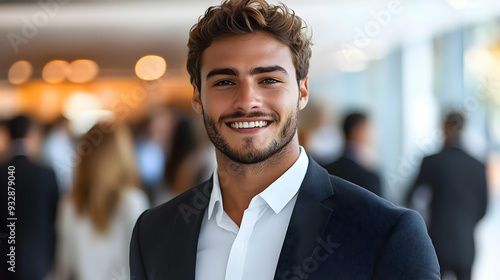 Portrait of a smiling man i...