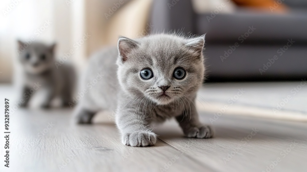 Scared Cute Cat: Adorable Feline with Wide Eyes and Tensed Posture, Capturing the Expression of Fear and Surprise. Perfect for Illustrating Emotions, Pet Behavior, and Animal Reactions Scared Cute Cat: Adorable Feline with Wide Eyes and Tensed Posture, Capturing the Expression of Fear and Surprise. Perfect for Illustrating Emotions, Pet Behavior, and Animal Reactions