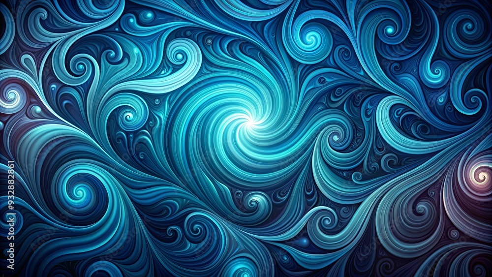 A stunning abstract background of dark blue and cyan swirls, dark blue, cyan, abstract, background, swirls, texture A stunning abstract background of dark blue and cyan swirls, dark blue, cyan, abstract, background, swirls, texture