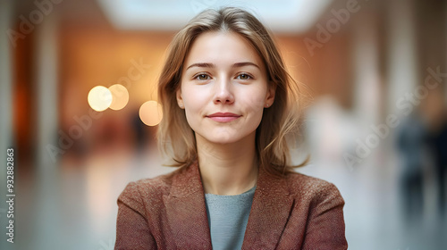 Portrait of a smiling woman...