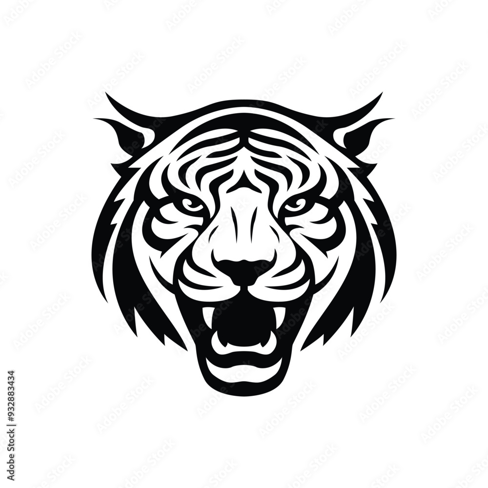 Tiger Head A Tiger Head A