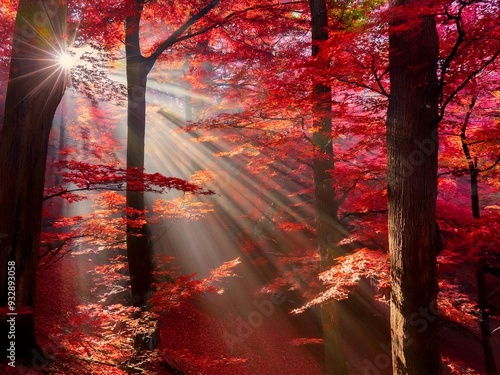 autumn in the forest