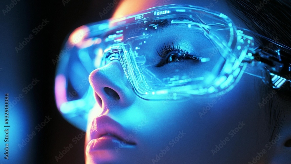 Wearable Tech in Cybernetics: Enhancing Human Capabilities, Generative AI illustration Wearable Tech in Cybernetics: Enhancing Human Capabilities, Generative AI illustration