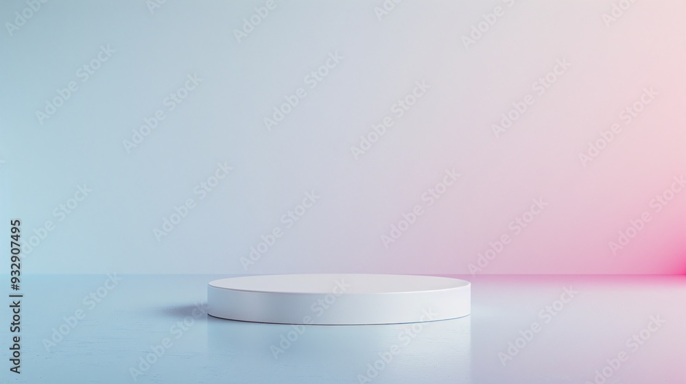 A clean, minimalistic 3D product display area with a gradient backdrop and soft highlights provides an ideal space for showcasing a product, with plenty of room for text and design elements. A clean, minimalistic 3D product display area with a gradient backdrop and soft highlights provides an ideal space for showcasing a product, with plenty of room for text and design elements.