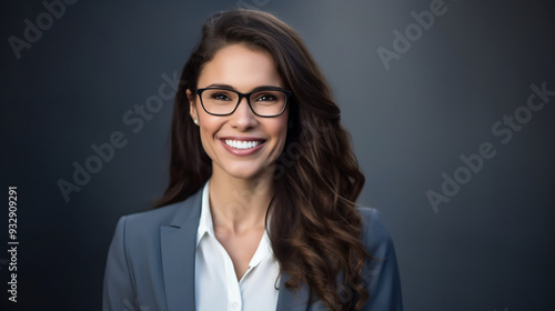 A portrait of an attractive businessman in his late thirties, wearing glasses and having short brown hair.