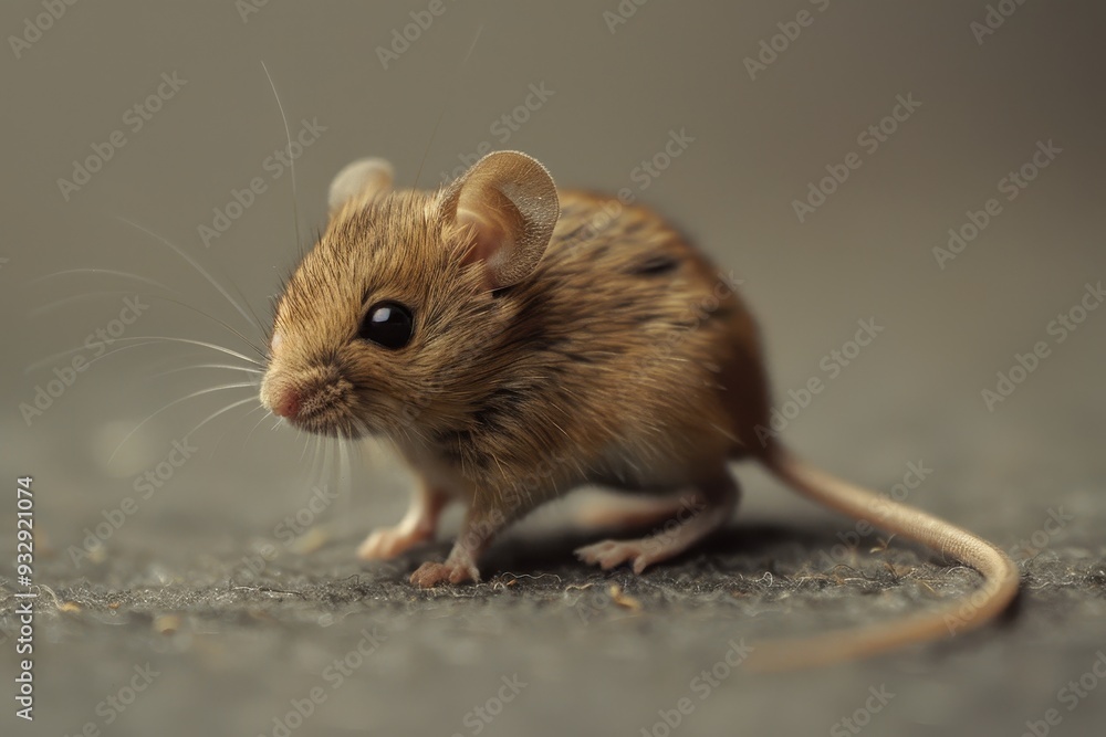 Tiny desert mouse from Mongolia Tiny desert mouse from Mongolia