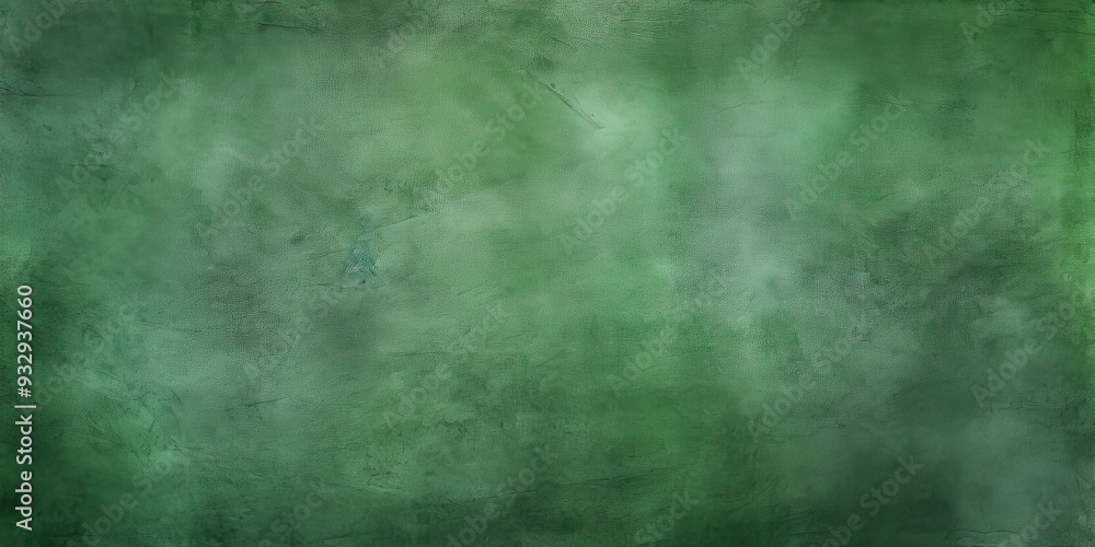 Fototapeta premium Green grunge texture abstract background empty copy space for text