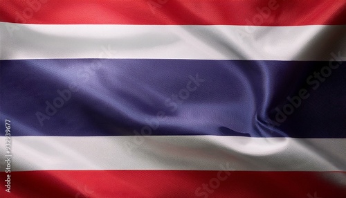 Free Download close up of waving Thai Flag - GFXLoad