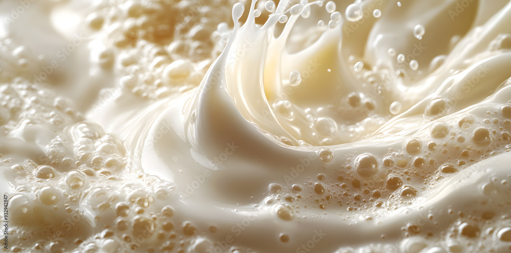 Splashing of white milk liquid drink background Splashing of white milk liquid drink background