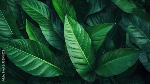 Tropical leaf texture nature background for eco abstract concept