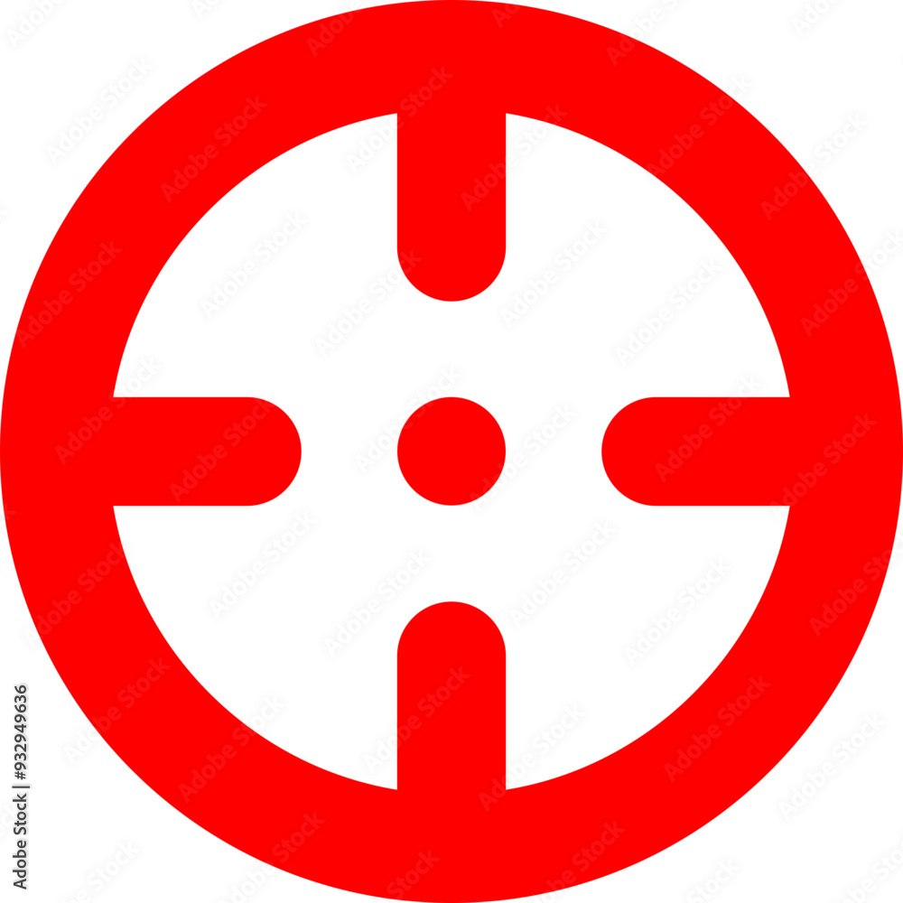 Fototapeta premium Target Crosshair