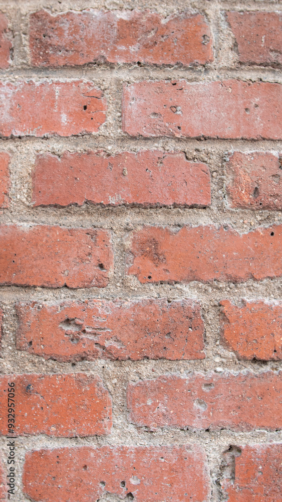 Detail of old brick wall Detail of old brick wall
