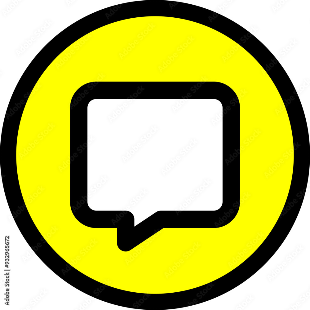 Fototapeta premium Chat Box