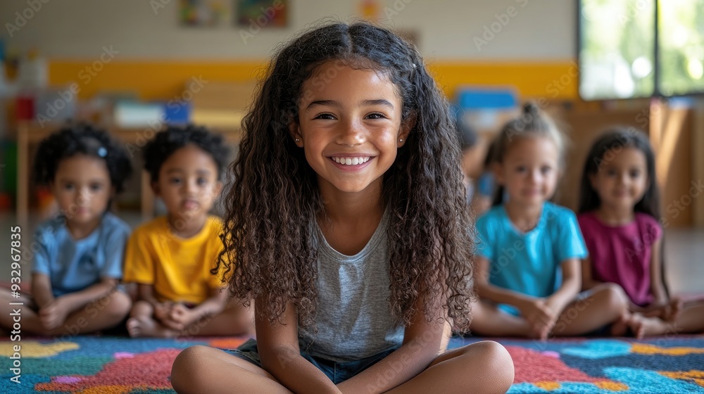 multicultural group of small children with teacher sitting on carpet,playing at kindergarten.jpg multicultural group of small children with teacher sitting on carpet,playing at kindergarten.jpg