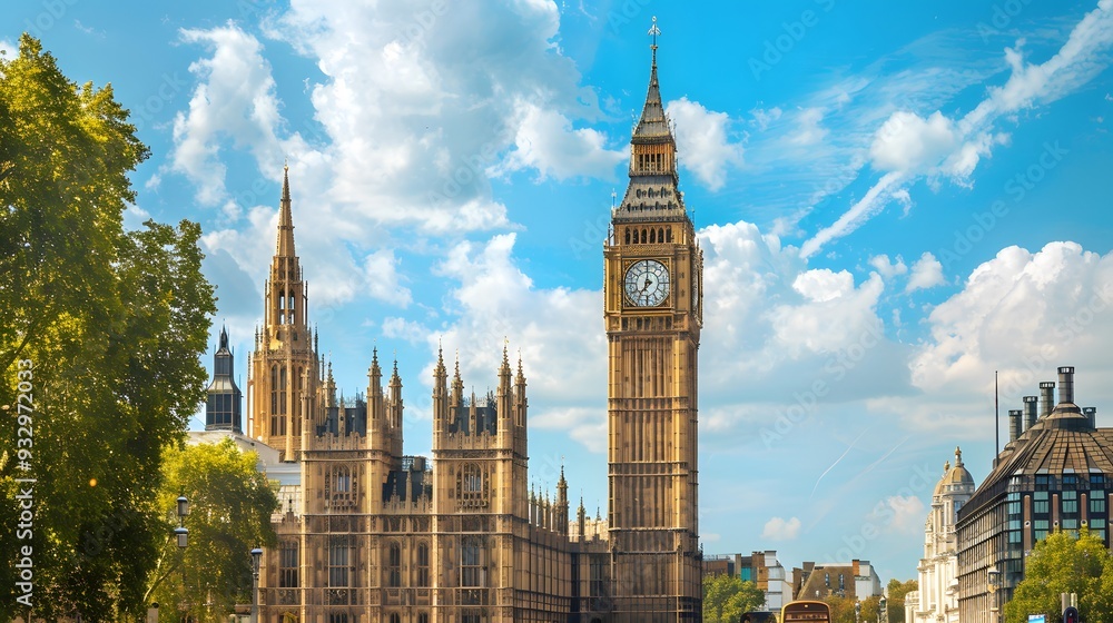 Fototapeta premium big ben london. 