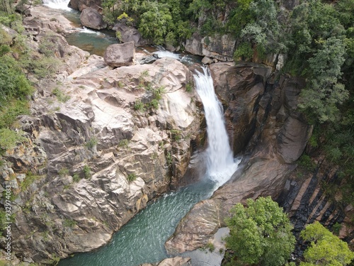 Aerial photo of Jourama Falls Queensland Australia photo