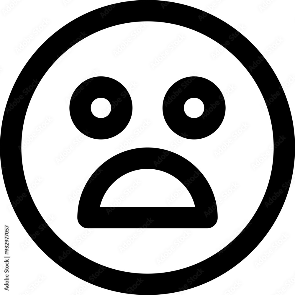 Fototapeta premium Sad Face