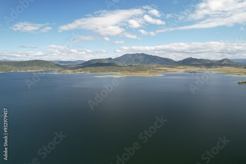 Aerial photo of Kinchant Dam Mackay Queensland Australia