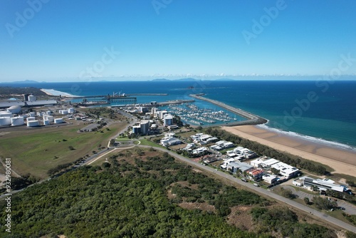 Aerial photo of Mackay Harbour Queensland Australia