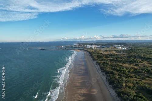 Aerial photo of Mackay Harbour Queensland Australia