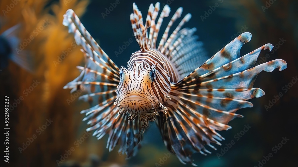 Lionfish Portrait Lionfish Portrait