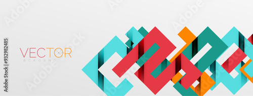 Color bend lines with shadow texture effect. Vector Illustration For Wallpaper, Banner, Background, Card, Book Illustration, landing page