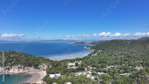 Aerial photo of Arcadia Magnetic Island Queensland Australia