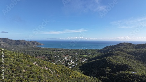 Aerial photo of Magnetic Island Queensland Australia