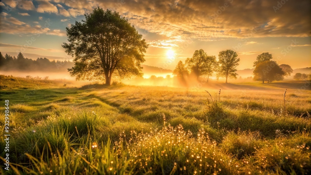 Mood Stylish Atmospheric Khaki Morning Dew Landscape Photography Mood Stylish Atmospheric Khaki Morning Dew Landscape Photography