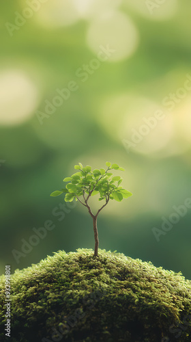 Green sapling