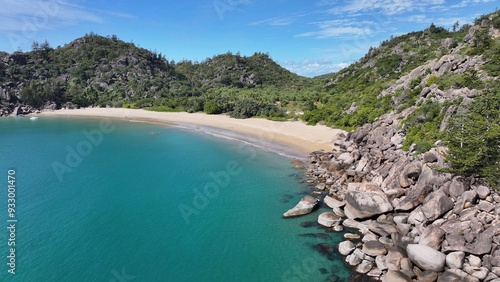 Aerial photo of Radical Bay Magnetic Island Queensland Australia