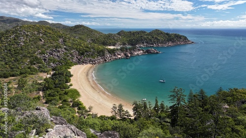 Aerial photo of Radical Bay Magnetic Island Queensland Australia