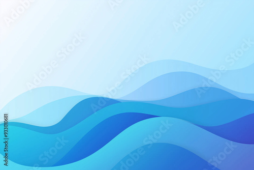 ウェーブ背景素材, 青, 壁紙, ビジネス