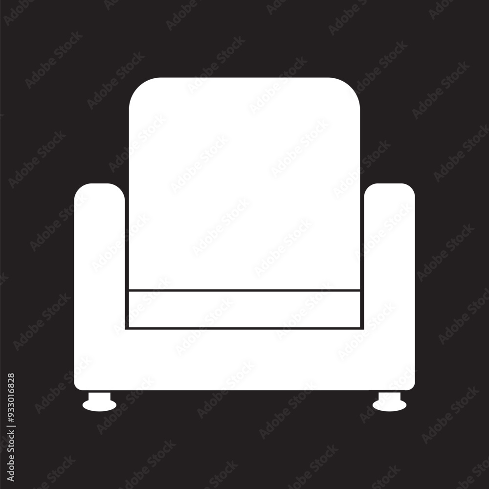 sofa chair icon design sofa chair icon design