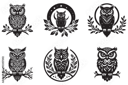 set of owls