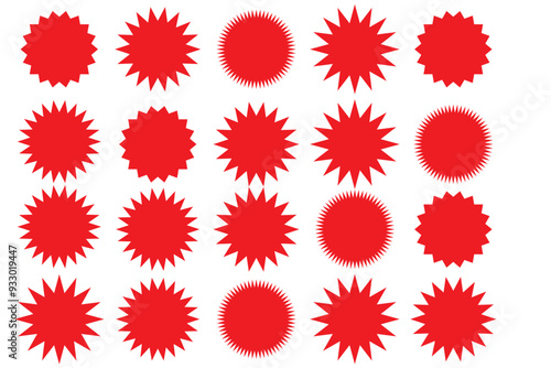 Sparkle vector icons set. Shine symbol illustration. star sign collection.