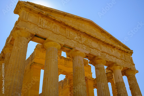 Valle de los Templos, conjunto arqueológico situado cerca de Agrigento, en el sur de Sicilia.