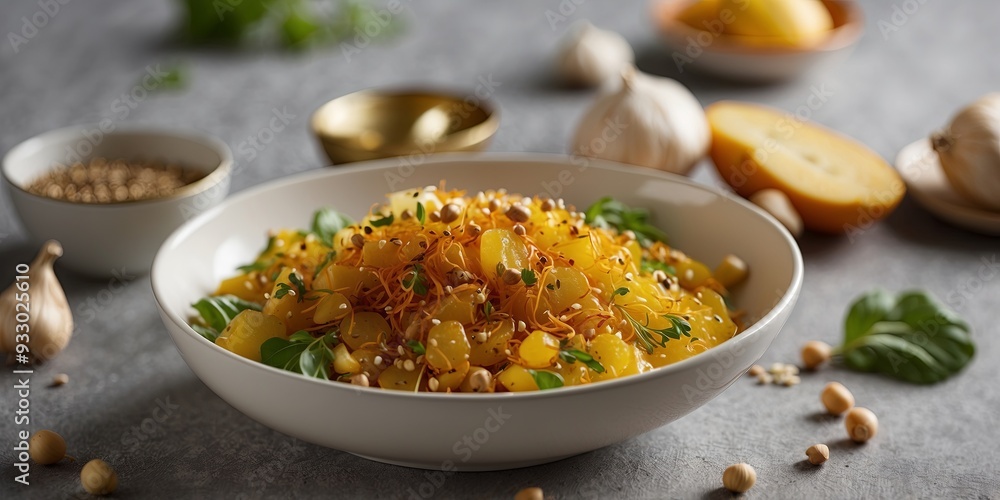 A rich savory dressing composed of antioxidantrich ingredients like garlic ginger and turmeric adding a flavorful kick to any salad. A rich savory dressing composed of antioxidantrich ingredients like garlic ginger and turmeric adding a flavorful kick to any salad.