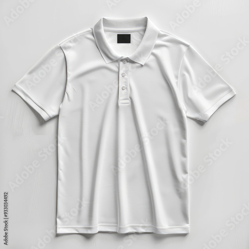 Polo shirt mockup isolated White Background 