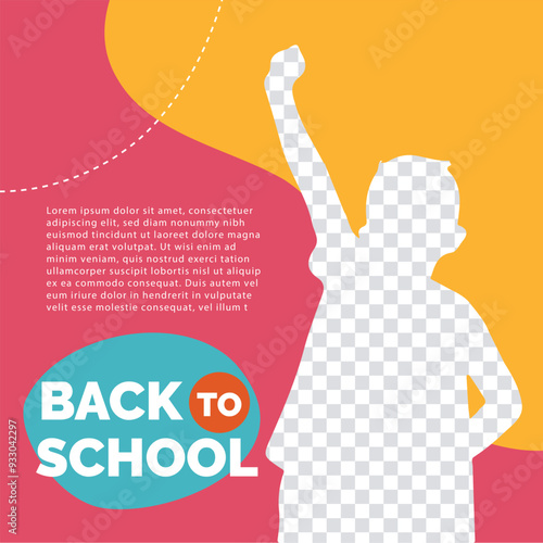 Back to school post for social media