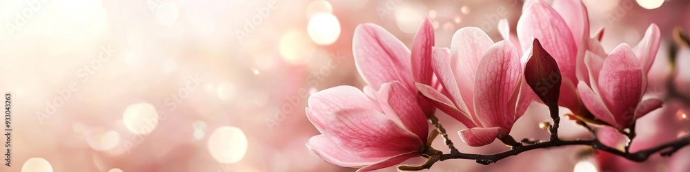 Romantic Pink Roses on Blurred Bokeh Background: Elegant Floral Design for Valentine's Day, Weddings, and Invitations. Minimalist Composition with Copy Space for Greeting Cards and Marketing. AI-Gener Romantic Pink Roses on Blurred Bokeh Background: Elegant Floral Design for Valentine's Day, Weddings, and Invitations. Minimalist Composition with Copy Space for Greeting Cards and Marketing. AI-Gener