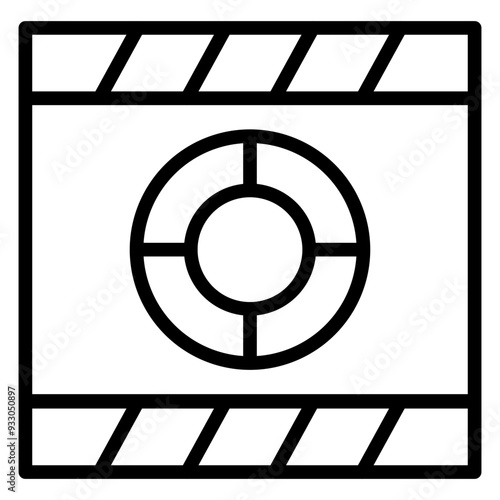 Cinema Countdown Icon Style