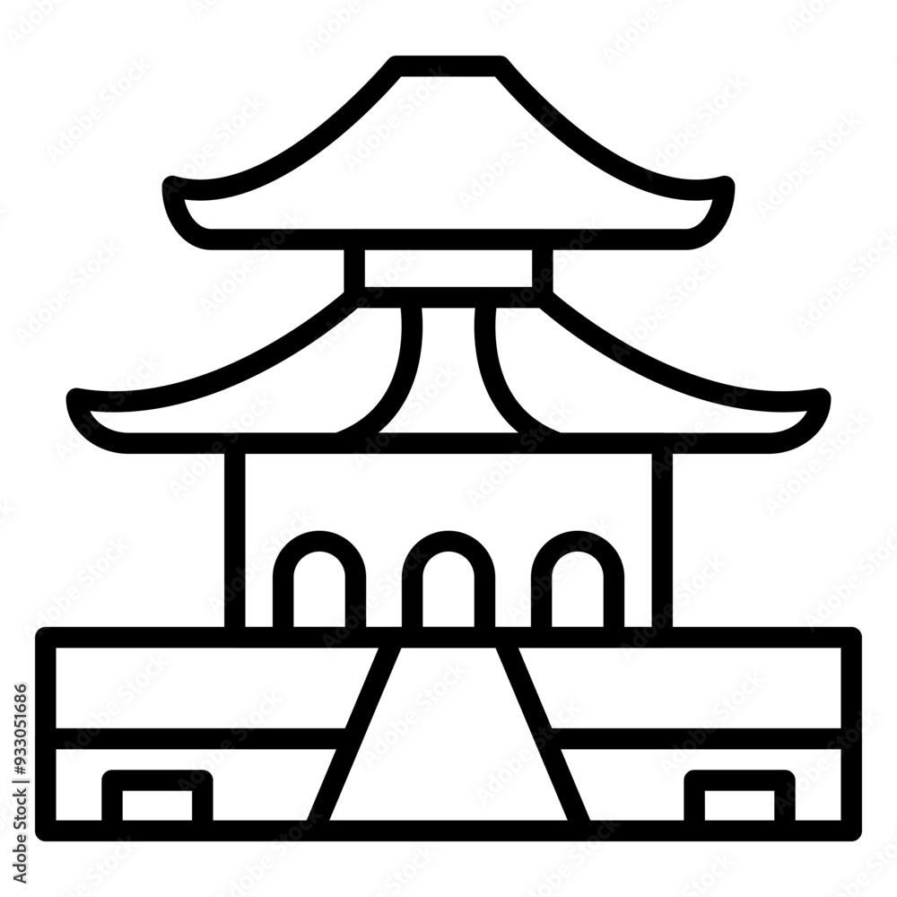 Forbidden City Icon Style Forbidden City Icon Style