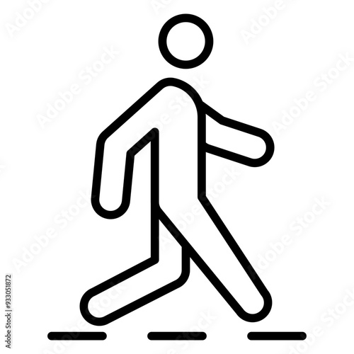 Walking Icon Style