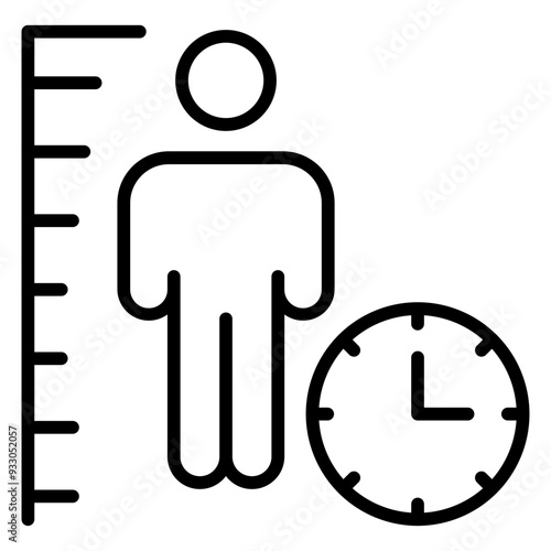 Body Mass Index Icon Style