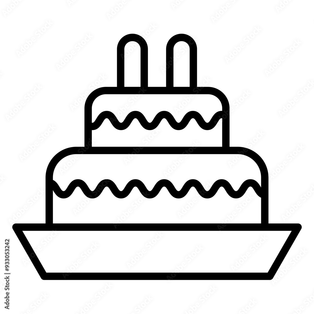 Cake Icon Style Cake Icon Style